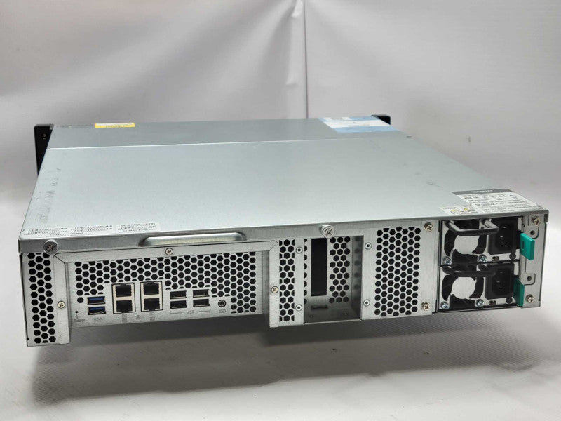 QNAP TS-873U-RP, 8-Bay NAS with 3x 2TB and 1x 3TB HDDs, 2x PSU _