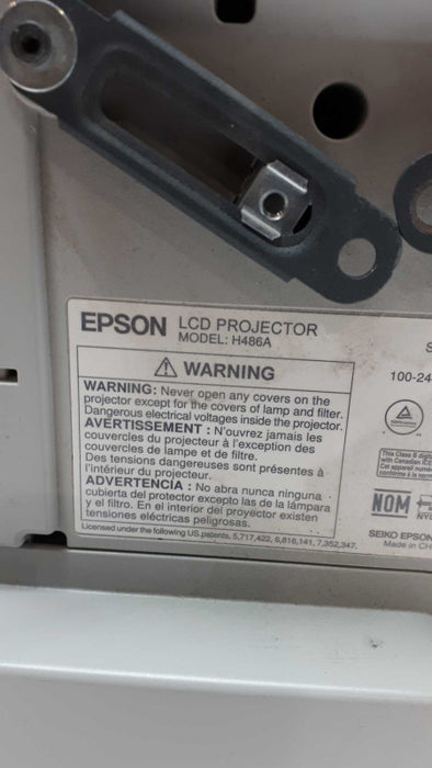 EPSON 480i PROJECTOR (480) H486A &