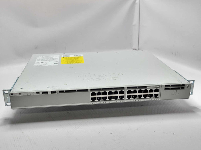 Cisco C9200-24P-E 20-Port Gig and 4x 10Gig PoE Switch w/ 1x PSU _