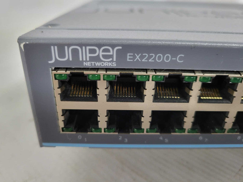 Juniper EX2200-C PoE+ 12 port Ethernet Switch  !