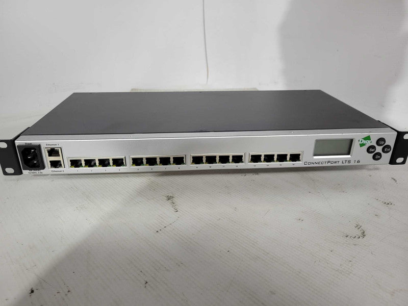 Digi 70002405 ConnectPort LTS 16 MEI Terminal Server w/Rackmounts !