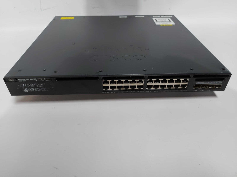 Cisco WS-C3650-24PS-L V05 gigbit network switch PoE - factory reset #