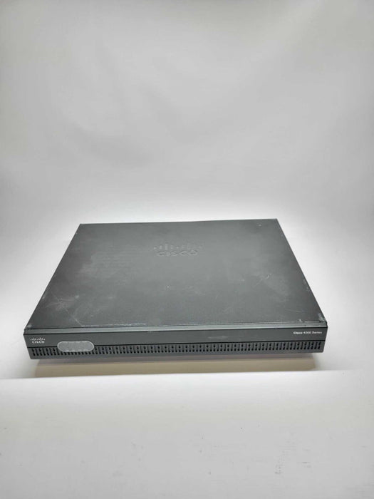 Cisco 4300 Series ISR4321/K9 V04 Integrated Services Router. NO POWER SUPPLY
