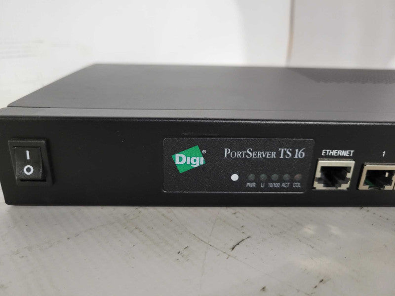 DIGI PORTSERVER TS 16 RACK AD Terminal Server Q!