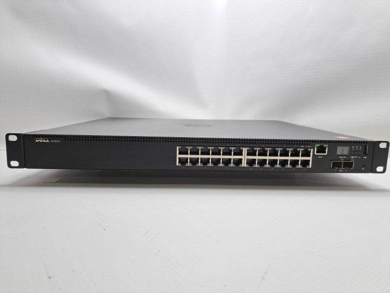 Dell N2024P Networking Switch E05W 24-Port PoE+ 2x 10G SFP+ )
