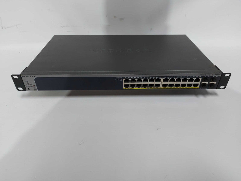 NETGEAR ProSafe GS724TP 24-Port Gigabit Smart Switch with PoE and 4 SFP Ports #