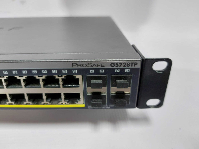 NETGEAR ProSafe GS724TP 24-Port Gigabit Smart Switch with PoE and 4 SFP Ports #