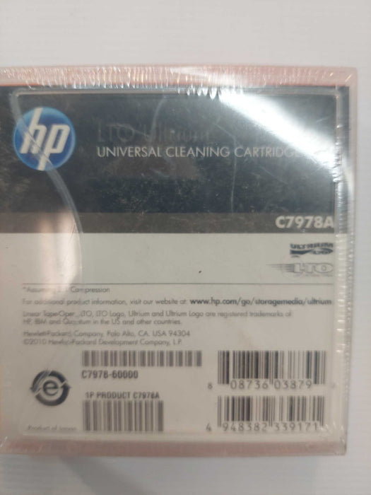 HP LTO Ultrium Universal Cleaning Cartridge C7978A