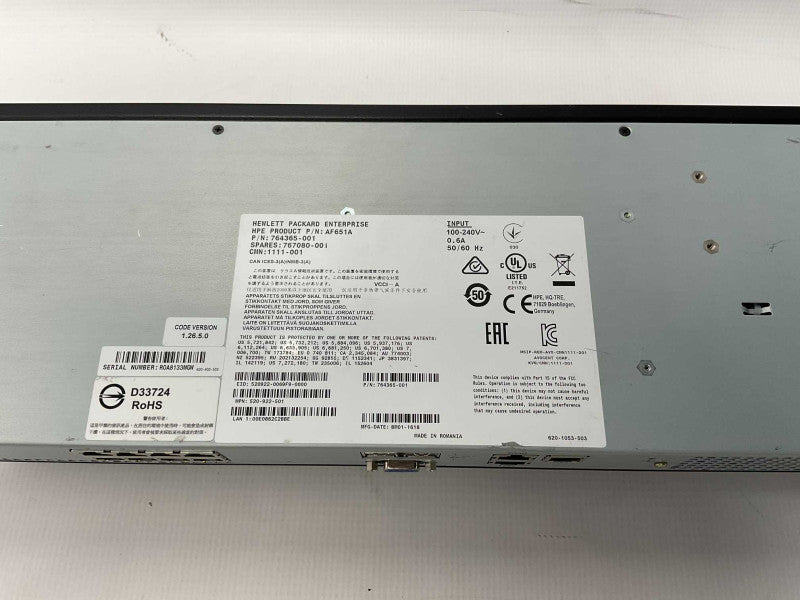 HP AF651A KVM Console Switch 767080-001 -