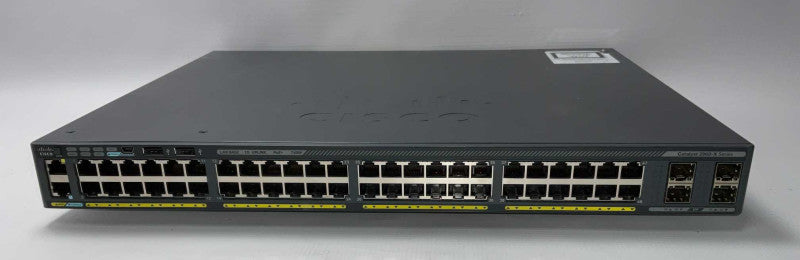 Cisco Catalyst 2960 WS-C2960X-48FPS-L 48 port Gigabit PoE+ 740W Switch  -