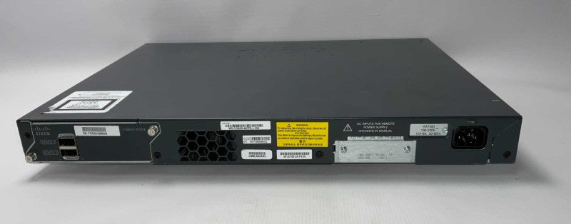 Cisco Catalyst 2960 WS-C2960X-48FPS-L 48 port Gigabit PoE+ 740W Switch  -