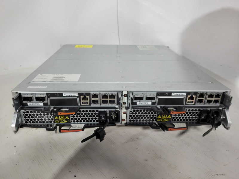 NetApp NAJ-1001 SAS array \\"24\\" 2.5\\" 28TB  Slots /  2x PSU/ 2 Controller Module READ  !