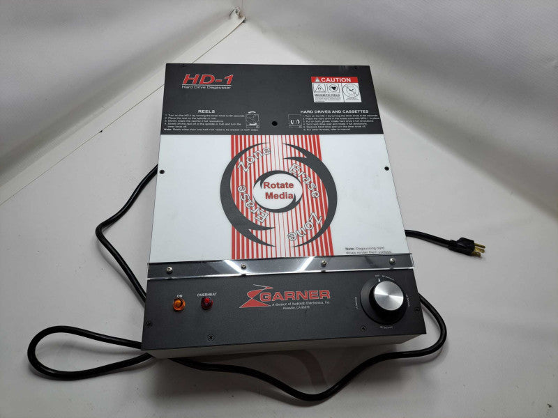Garner HD-1 Professional Degausser - Tested and Working )