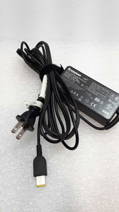 Genuine Original LENOVO 45W 20V 2.25A Yellow Square Tip Power adaptor  Q&