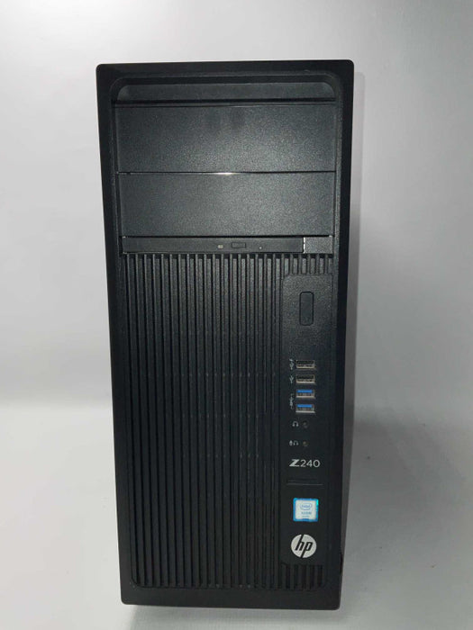HP Z240 Workstation Tower Intel Xeon E3-1245 v5 @3.50GHz 8GB RAM  -