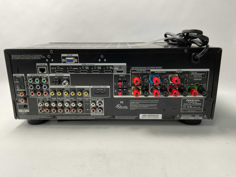 Onkyo TX-NR609 Home theater receiver READ  -