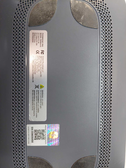 Phone Soap Pro Model: PSPROV1C    UV Light Cell Phone Germ Cleaner