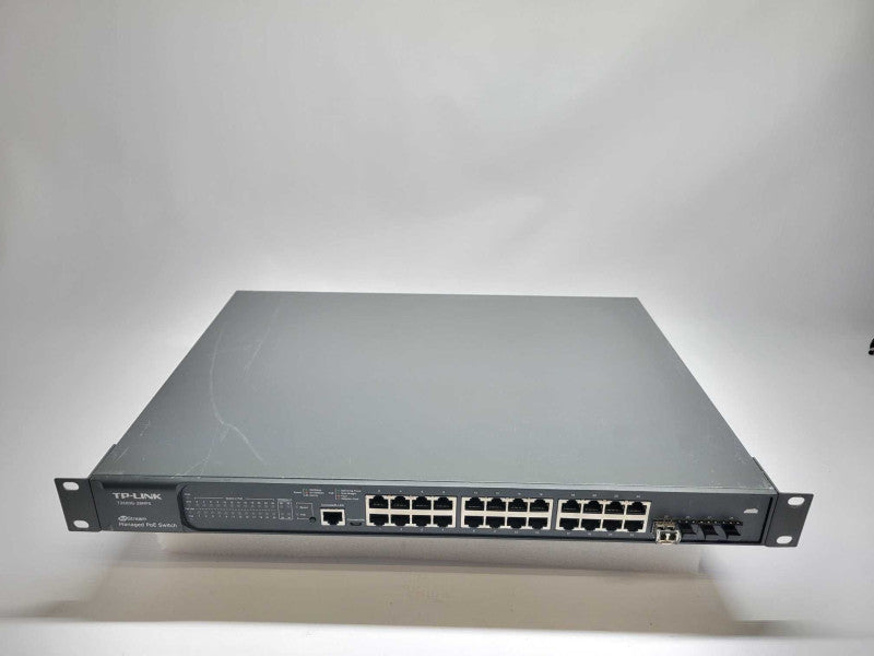 TP-Link T2600G-28MPS 24-Port PoE Network Switch