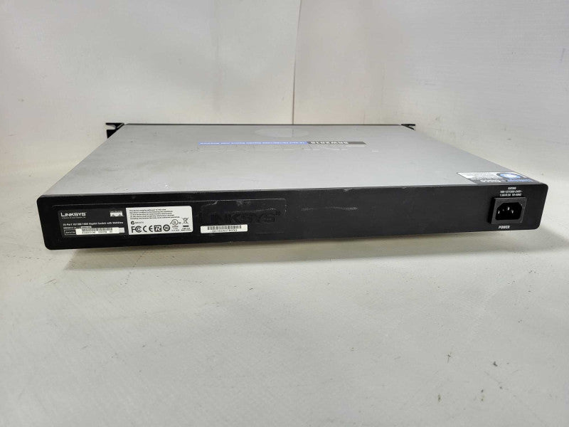 Linksys (Cisco) SRW2016 16 Port 10/100/1000 Gigabit Switch WebView $