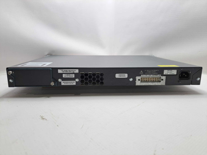 Cisco WS-C2960S-24PS-L 24 Port PoE+ Gigabit Switch + Rackmount Ears )