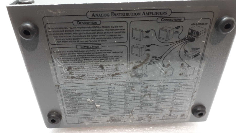 Extron ADA 4 300MXHV Distribution Amplifier &