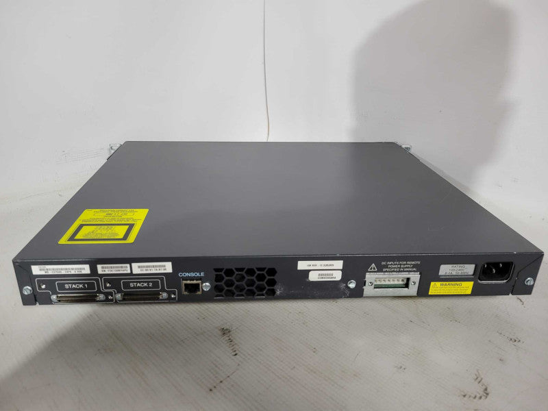 Cisco Catalyst 3750G WS-C3750G-24TS-S1U 24-Port Gigabit Ethernet Switch !