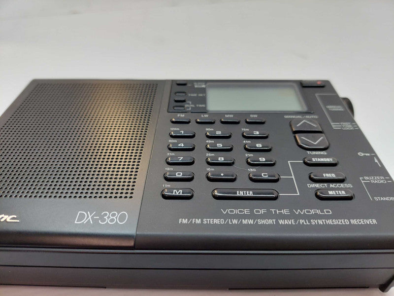 Realistic FM/FM Stereo/LW/MW/Short Wave/PLL Synthesized Receiver DX-380