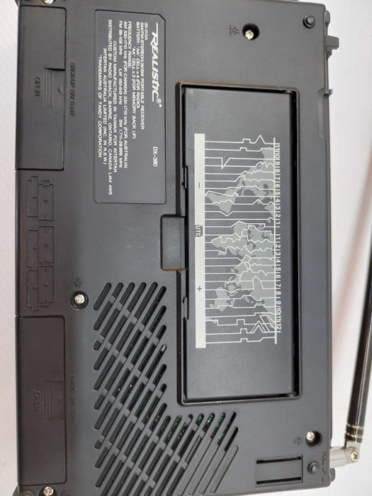 Realistic FM/FM Stereo/LW/MW/Short Wave/PLL Synthesized Receiver DX-380