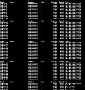 Cisco Catalyst 3750G Series PoE-48 WS-C3750G-48PS-S !