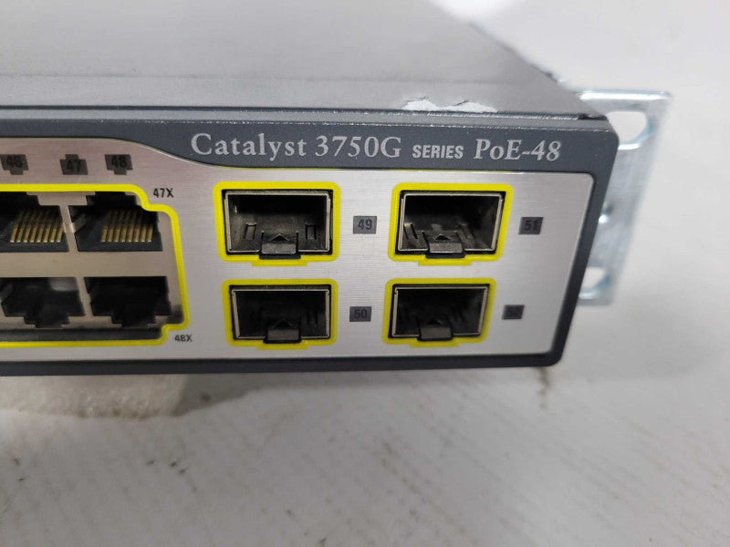 Cisco Catalyst 3750G Series PoE-48 WS-C3750G-48PS-S !