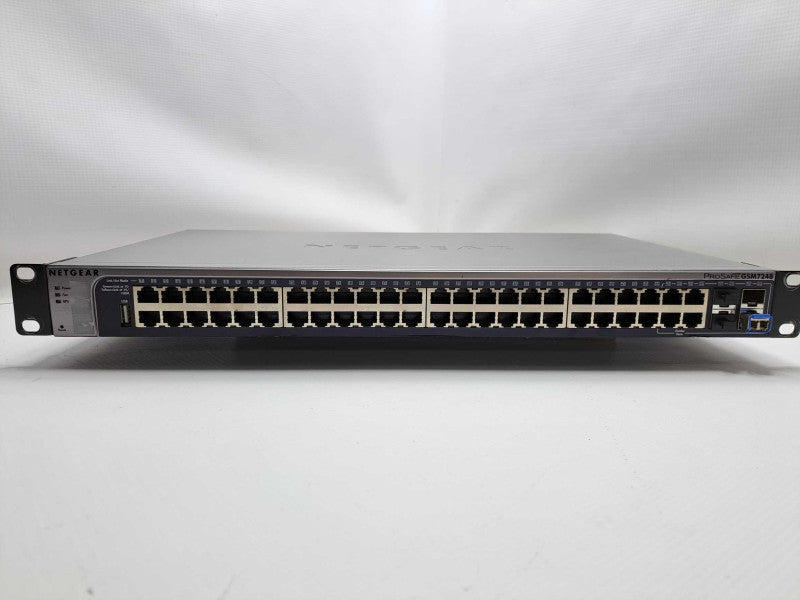 NetGear ProSafe GSM 7248 v2 48 Port Gigabit L2 Managed Switch *Read* )