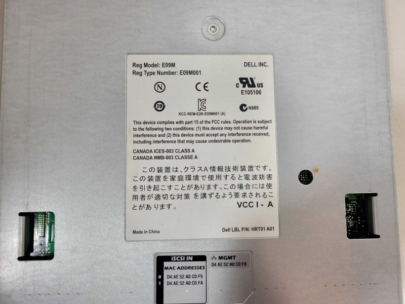Dell Equallogic Control Module Type 12 E09M E09M001 0Y4PDW Q$