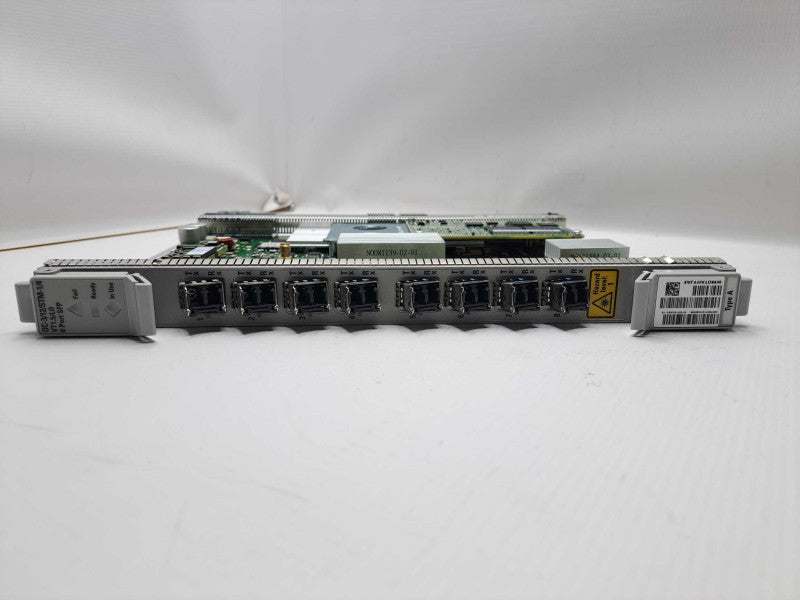Nortel OC-3/12/STM-1/4 NTK513DAE5 8-Port SFP Card + 8x 1310nm Modules  )