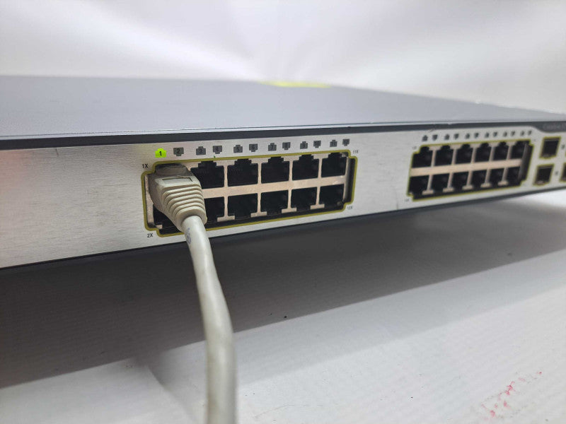 Cisco WS-C3750G-24PS-S 24 Port PoE Gigabit Network Switch )
