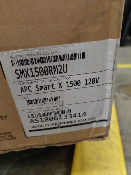 APC UPS Battery Model: SMX1500RM2U Q