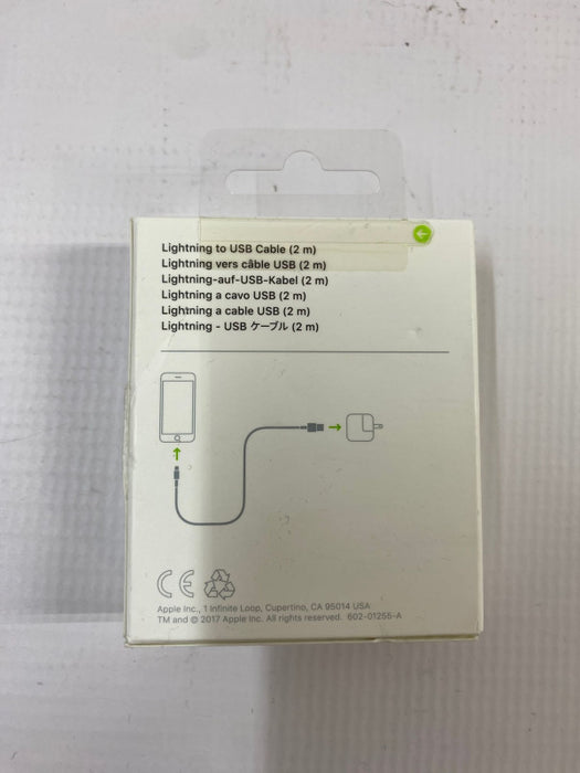 Genuine Apple Lightning to USB Cable (2 meters) Brand-new