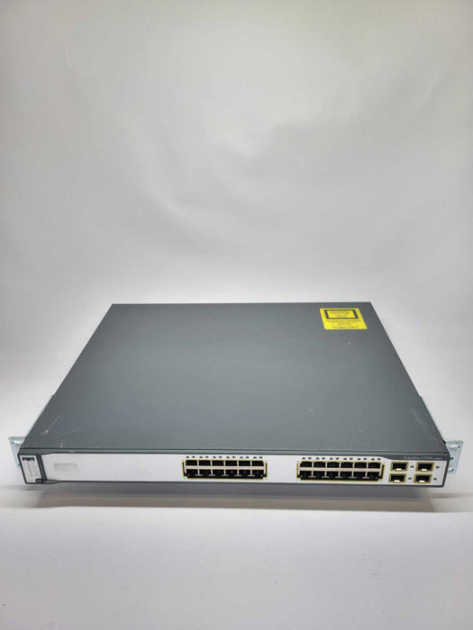 Cisco Catalyst 3750 Series WS-C3750G-24TS-S1U 24 Port Gigabit Network Switch