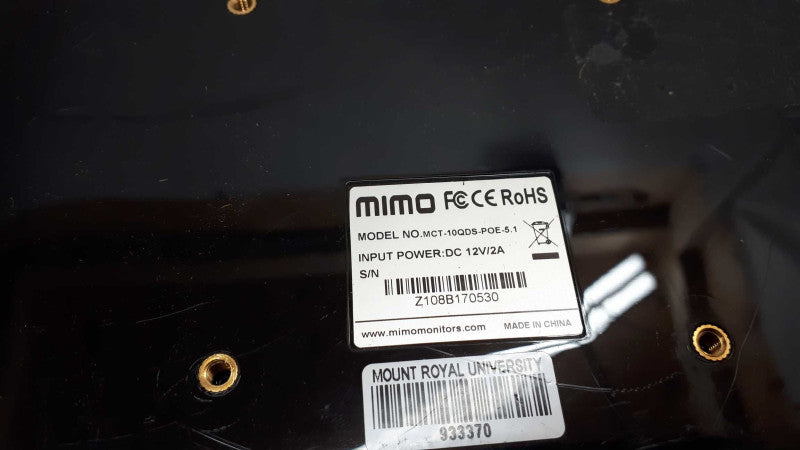 MIMO MCT-10QDS 10.1\\" MONITOR/DIGITAL SIGNAGE TABLET &