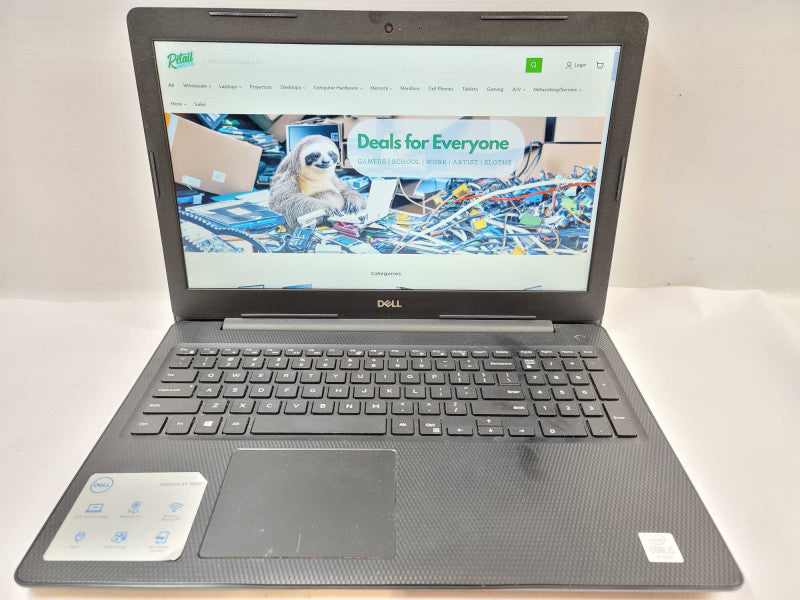 Dell Inspiron 15 3593 i5- 1035G1 @ 1.00GHz, 16GB DDR4, 128GB NVMe + 500GB HDD Î²