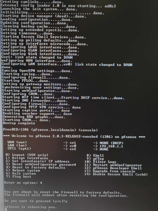 netgate pfsense with 1x LAN, 1x WAN, 1x Opt, 2x USB, and Serial Ports Q_