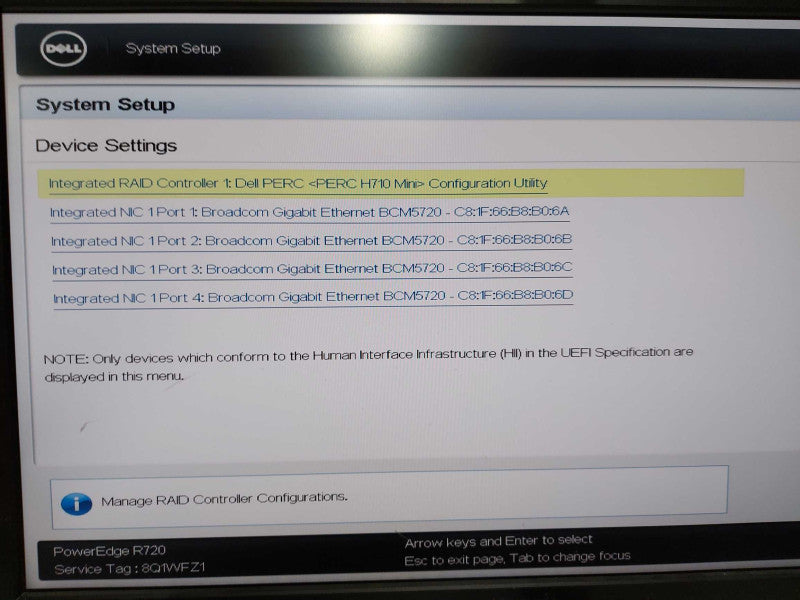 Dell Poweredge R720 2x Xeon E5-2640 @ 2.50ghz / 32gb ram / H710 Mini / READ #