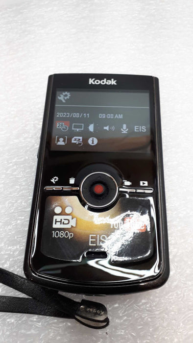 Kodak Zi8 Pocket Video Camera Black  EIS 1080p HD &