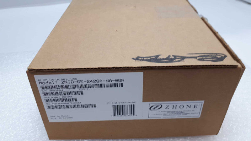 Zhone ZNID-GE-2426A-NA-0GN Gigabit Active Ethernet ONT  &