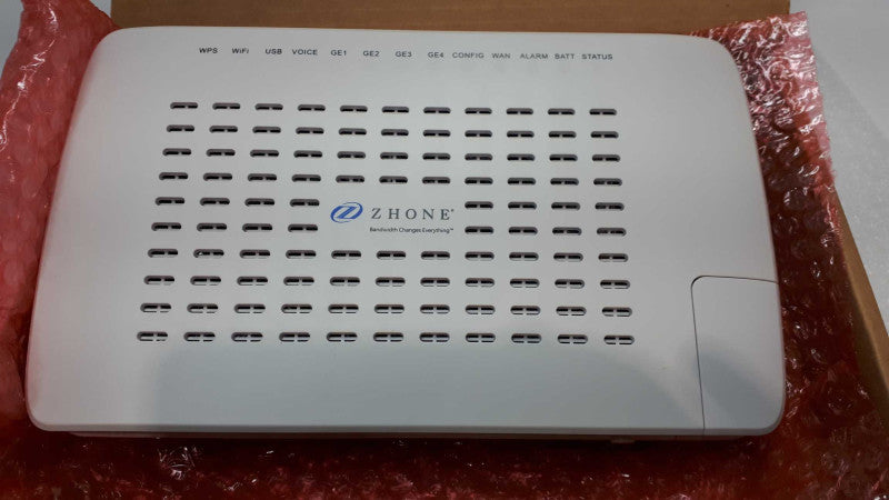 Zhone ZNID-GE-2426A-NA-0GN Gigabit Active Ethernet ONT  &