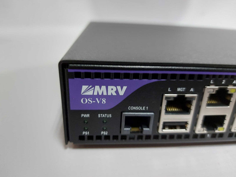 mrv OS-V8/DC 8x port 10G/1G Ethernet SE - READ BELOW Q#