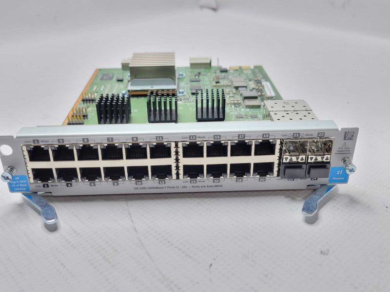 HP J9549A Gig-T/SFP v2 zl Module 20-Port RJ-45 4-Port SFP Q_