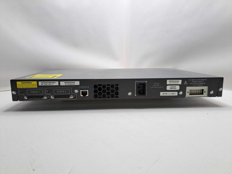 Cisco Catalyst 3750 WS-C3750-48TS-S 48-Port Fast Managed Ethernet Switch )