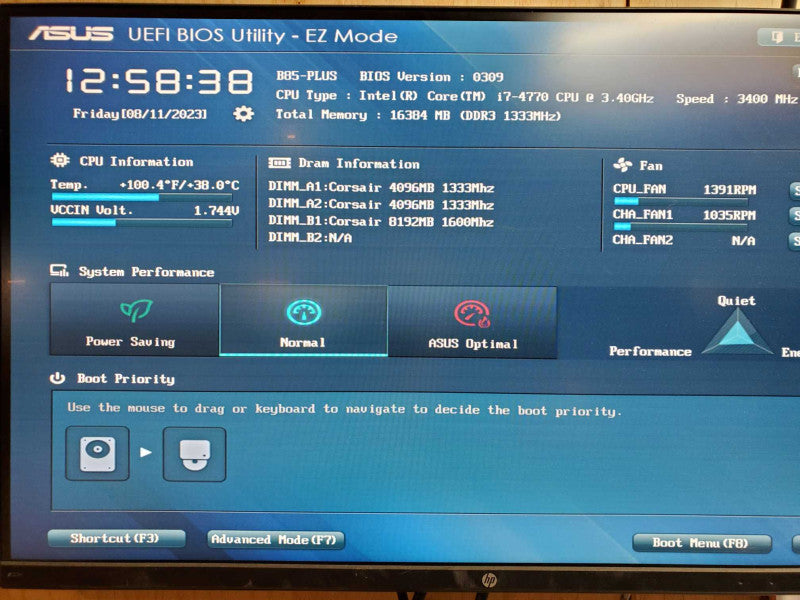 Custom PC - Intel i7-4770 @ 3.40 GHZ 16GB DDR3, GT610 1GB 700W PSU