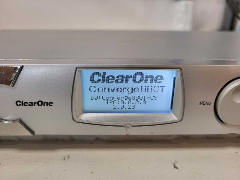 ClearOne Converge Pro 880T 910-151-881 Digital Audio Mixer Pro Conference System $