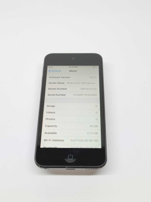 Apple iPod touch 6th Gen (1574) | 16GB